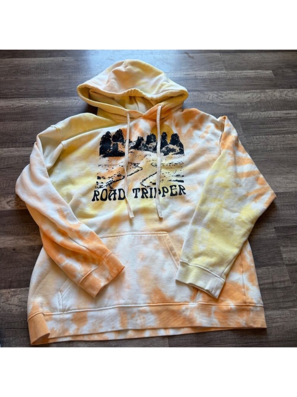 Road Tripper Tie-Dye Hoodie By Pura Vida XL